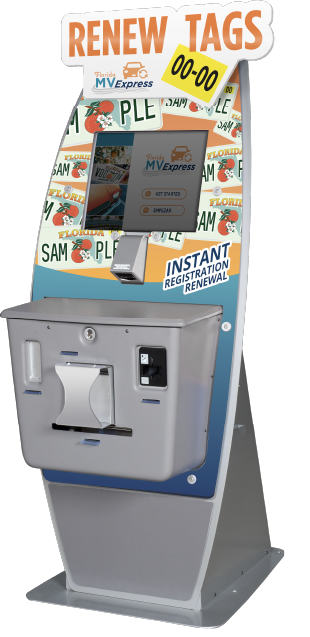 Publix Registration Renewal Kiosk